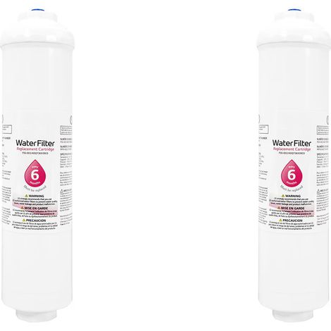 BEBUSINGOTO Lot de 2 - Filtre à eau externe pour réfrigérateur américain - Cartouche filtrante (1/5)