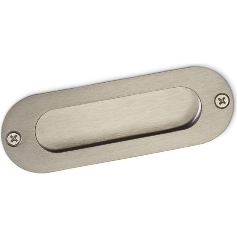 Einlassgriff EL-08 120 x 41 x 14,5 mm Edelstahl gebürstet (1/3)