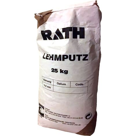 Enduit d'argile fibré chanvre - En sac de 25 kg (1/2)