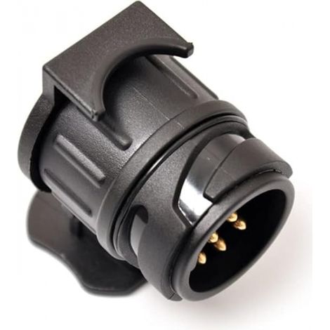 Adaptador de enchufe de remolque de enganche de 13 pines a 7 pines, nueva versión 13/7 para remolque de coche de 13 pines
