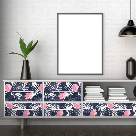 Sticker meuble tropical teerasak 40 x 60 cm (1/5)