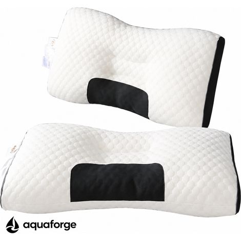 Almofada Cervical Ergonómica Algodão Respirável 48 x 74 cm (1/5)