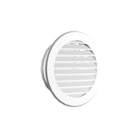 Rejilla redonda FI80 115MM marrón - KRA 023 BR