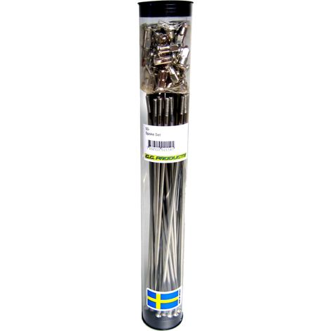 Juego de radios CC de 12" traseros para Yamaha YZ 65 '18-, (10G/250-32) (50-511) (OEM: BR8-25304-00) (CC PRODUCTS)