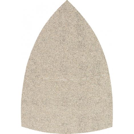 GRILLE ABRASIVE POUR PONCEUSE MULTIFONCTION BOSCH ACCESSORIES EXPERT M480 2608900725 NON PERFORÉ GRAIN NUM 80 (L X L) 150 MM X 1 (1/5)