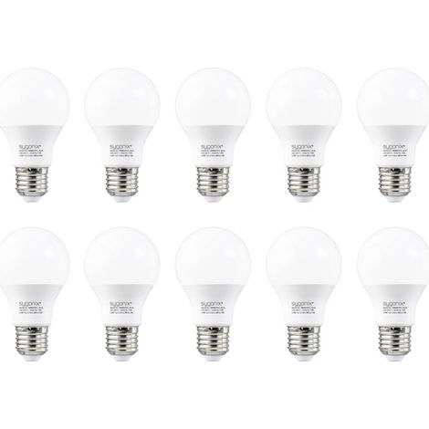 Sygonix SY-5237740 LED CEE E (A - G) E27 7.3 W = 60 W blanc chaud (Ø x H) 60 mm x 105 mm non dimmabl (1/4)