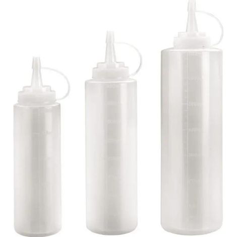 Ibili Saucenflasche 125 ml Transparent Strapazierfähig