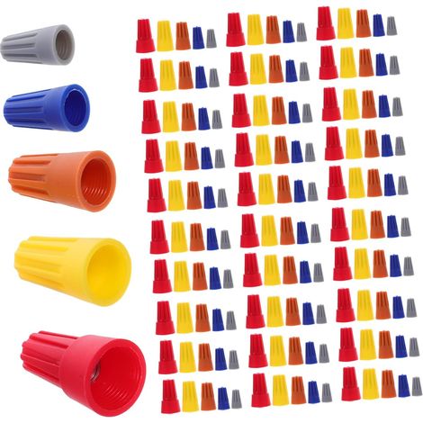 Connecteurs électriques de 220 pièces avec insert isolant et (1/5)