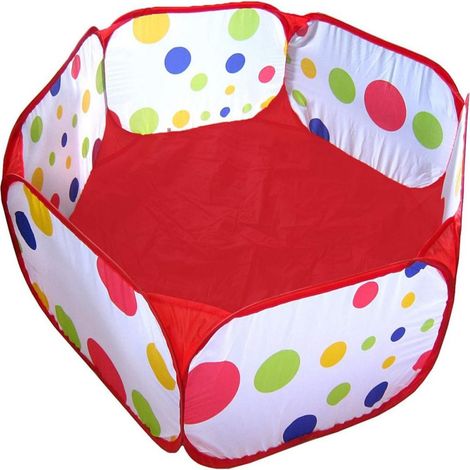 Parc pour petits animaux - En polyester souple avec structure en acier à mémoire de forme - Usage intérieur et extérieur - Pour cochons d'Inde, hamsters, chinchillas, hérissons, lapins - 1 pièce (1/5)