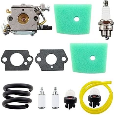 Carburateur Filtre à air Tuyau pour Husqvarna 123 123C 123L 123LD 223 223L 223R 322C 322L 322R 323 323C 323L 325 325C 325CX 325L 325LX 326 326C 326L 326LX 327 Tronçonneuse à chaîne (1/5)