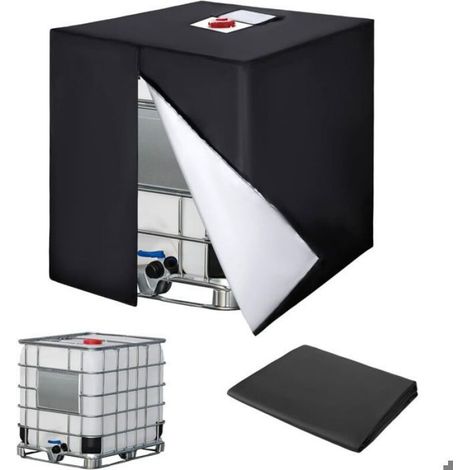 Couvercle De Réservoir d'eau, 420D Réservoir d'eau Couvercle, Couvercle IBC Bache Cuve 1000l, Cuve 1000 litres Accessoires - Bâche (1/4)