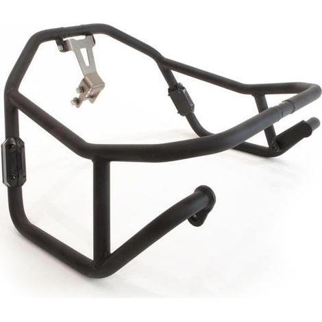Protections moteur et radiateur en aluminium CROSSPRO pour Yamaha XTZ 690 Ténéré 700 (normes Euro 4 et Euro 5) 2019-2021, noir mat