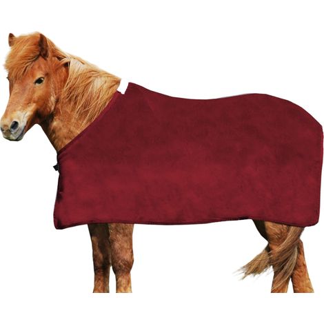 EQuest Pferdedecke speziell für Isländer, bordeaux - Dralon 135 cm