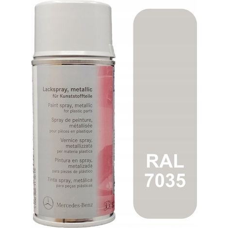 Vernice spray acrilica RAL 7035 grigio chiaro semi-opaca 150 ml (1/2)