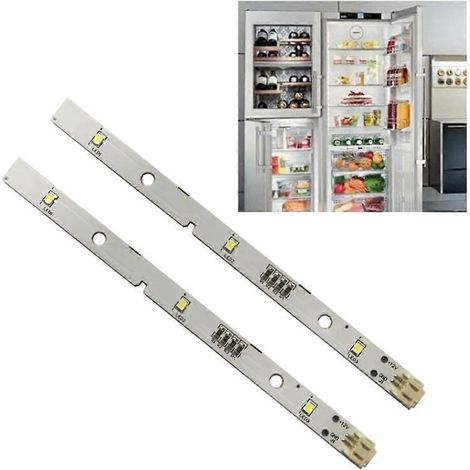 Lot de 2 modules LED pour la restauration de l'éclairage de réfrigérateur 1629348 1529227 12V (1/4)
