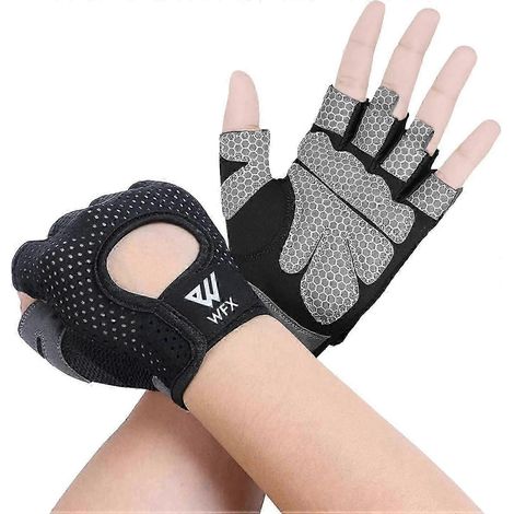 Gants d'haltérophilie pour femmes Westwood Fox avec sangles de poignet pour un meilleur maintien, compatibles avec les exercices, l'entraînement, le fitness et les exercices en suspension, les tractio (1/5)