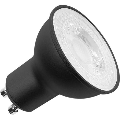 ampoule LED QPAR51, GU10, 6 W, 2700 K, 450 lm, noir, dimmable, IRC 90, angle 38° (1/2)