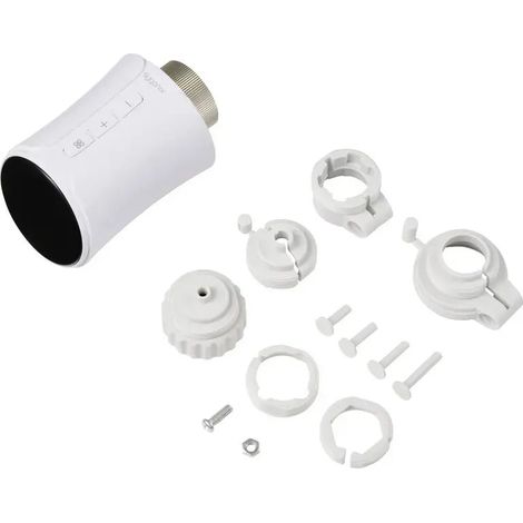 [NEUWERTIG] B-Ware Sygonix Heizkörperthermostat Thermostat Tuya Zigbee Funk Elektronisch Weiß Smart