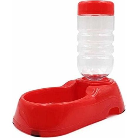 ZVD Distributeur automatique de nourriture et d'eau pour chats et chiens de 400 ml pour animaux de compagnie (1/4)