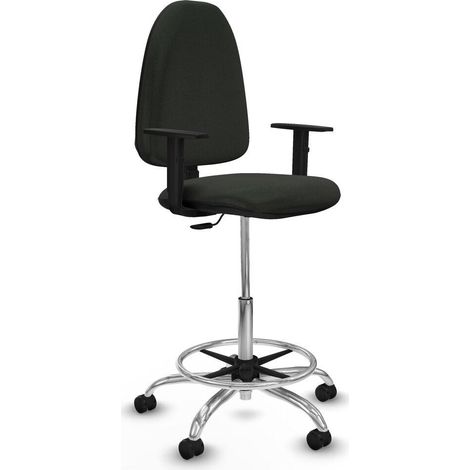 Piqueras y Crespo B1D05RP Ergonomischer Bürostuhl Schwarz