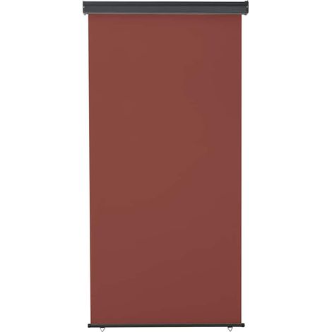 Tenda da Sole  Tendalino Laterale per Balcone 125x250 cm Marrone (1/3)