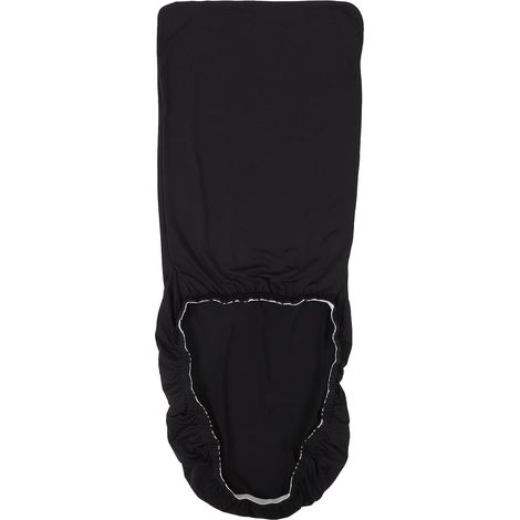 Housse de Chaise Noire en Polyester Extensible et Lavable pour Mariage et Maison, Design Moderne et Élégant, Protection Élastique pour Salle à Manger (1/5)
