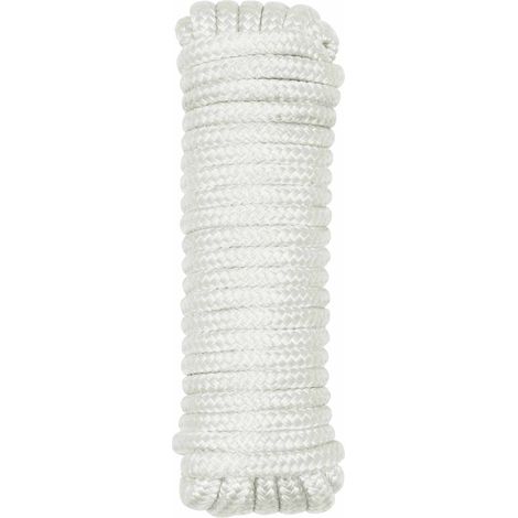 Bootsseil 6 m 1.2 Weiß Polyester vidaXL (1/5)