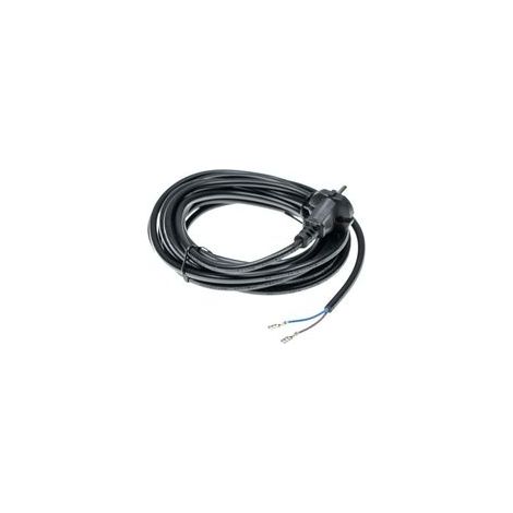 Cable eléctrico universal para aspiradores – Longitud 6 m – Compatible Kärcher, Siemens, Miele – Potencia 1000 W para limpieza eficaz