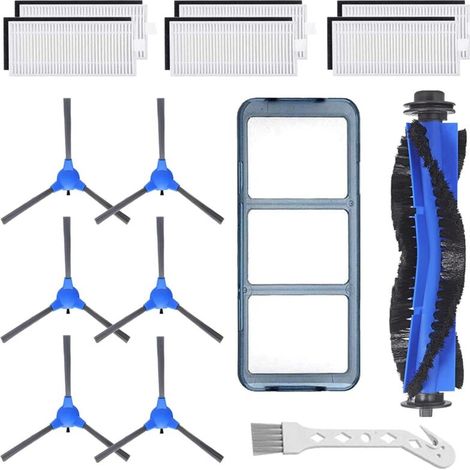Kit di ricambi per i robot aspirapolvere Eufy RoboVac 11S, RoboVac 30, RoboVac 30C, RoboVac 15C, RoboVac 12 e RoboVac 35C. - Crezuo (1/4)