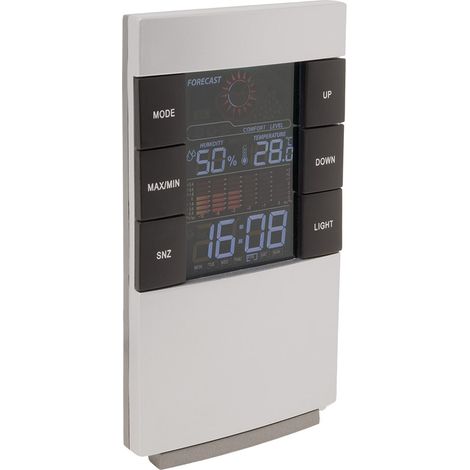 Station météo intérieure avec écran couleur - Zenitech (1/4)