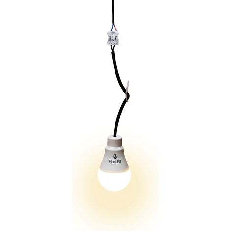 Baustellen- Hängeleuchte ApaLED 9 W weiß (1/5)