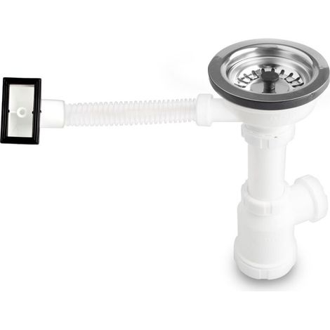 Valve avec trop-plein et siphon artique 1 1/2"