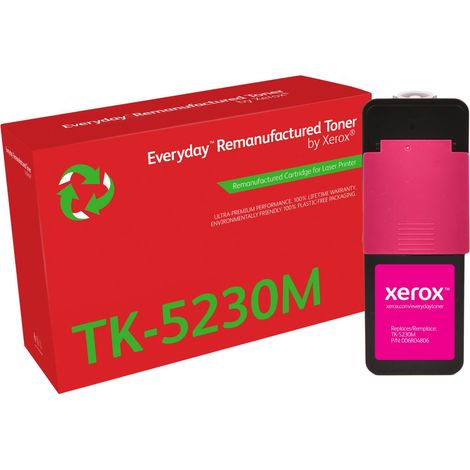 Remanufacturado Everyday Tóner Everyday™ Magenta remanufacturado de Xerox es compatible con Kyocera TK-5230M, Capacidad estándar (1/2)