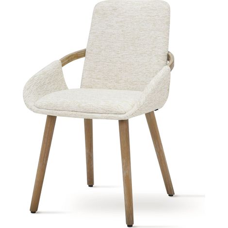 Poltroncina EMILIO 03 in Tessuto Beige 54x59x82