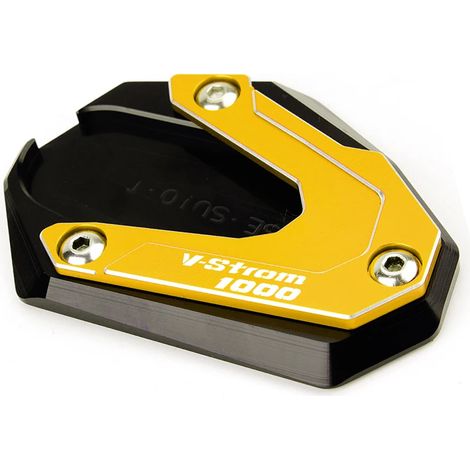 (Or) Extension de béquille latérale pour moto, compatible avec Suzuki V-Strom 1000 DL1000 650 (2014-2020), V-Strom 1050 XT et V-Strom 650 Maxpower. (1/4)