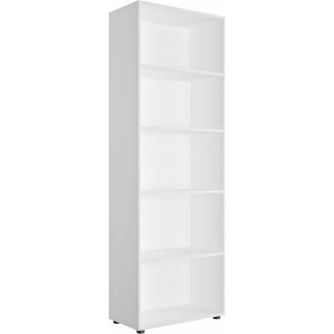 LIBRERIA 4 RIPIANI CM. 69X35X200 H BIANCA