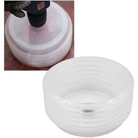 Couvercle Anti-poussière Pour Perceuse, Collecteur De Marteau électrique, Accessoires Scie Cloche, Collecteur Poussière Perceuse D'étanchéité Pour Outil électrique Pour Scies Cloche Bimétal/ver (1/4)