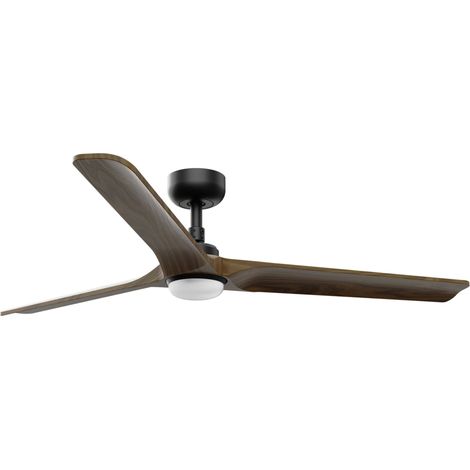 DC Ceiling Fan Heywood L Black with LED & Remote
