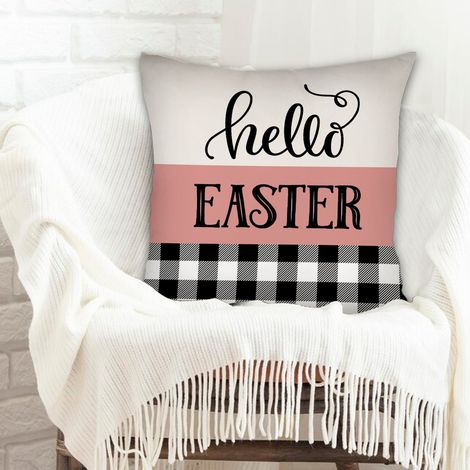 Housse de coussin 45x45 cm en polyester léger pour fête de la saint-valentin (1/5)