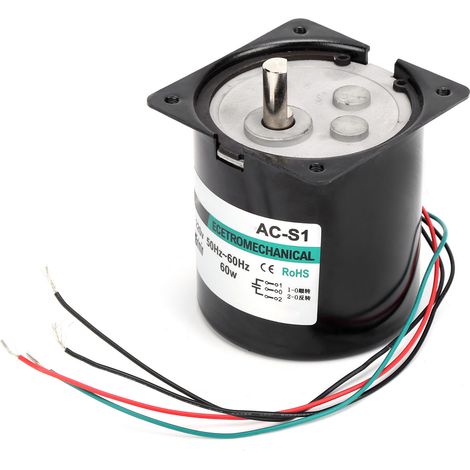 AC-Synchronmotor CW/CCW Permanentmagnet mit hohem Drehmoment, 60 W, für CNC-Werkzeugmaschinen, XD80KTYZ, 15 U/min, 220 V (1/5)