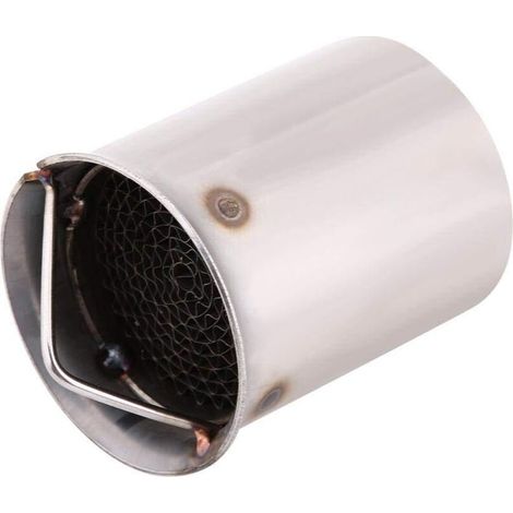 Para convertidor catalítico de motocicleta de 48 mm y 51 mm, tubo de escape DB Killer, eliminador de inserto de silenciador de tubo de escape de motocicleta universal de acero inoxidable (5), A