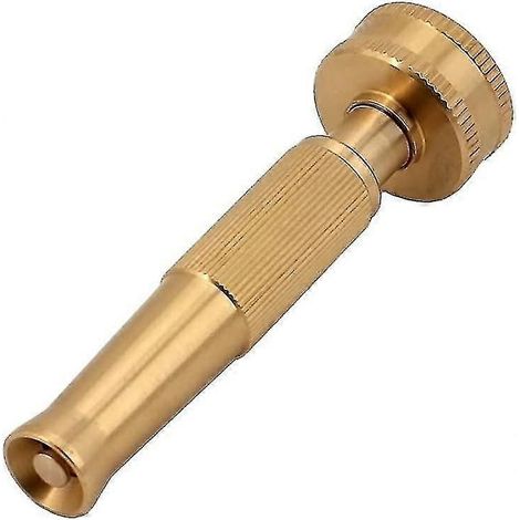 Hochdruck-Wasserschlauchdüse aus Messing, robuste Sprühdüse aus Messing, verstellbar (1/5)