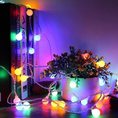Guirlande Lumineuse RGB - - 10M - 100 LEDs - Étanche IP44 - 8 Modes d’Éclairage