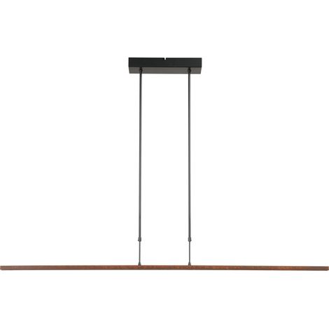 Lampe suspendue Iota 160cm marron rouille - 2841-81-25-P-DW