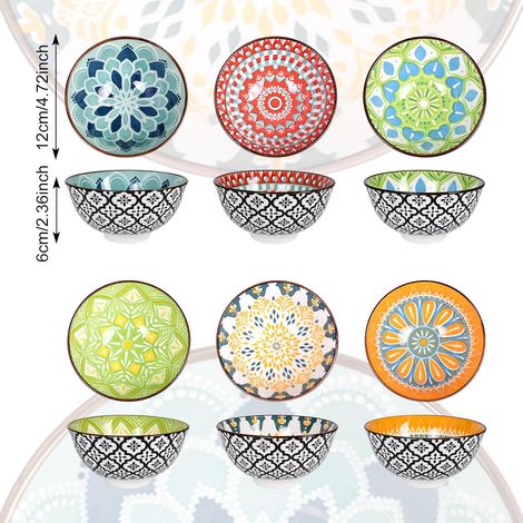 Ensemble de 6 verres à dessert JeiibrZui Homestyle Classics - 320 ml - Verres à pied - Idéal pour le tiramisu, la crème glacée, la panna cotta et la décoration de table festive. (1/5)