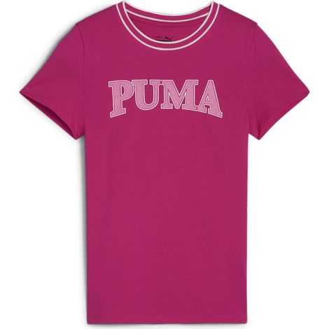 Puma SQUAD Mädchen-T-Shirt, pink, 67938748, Größe 164