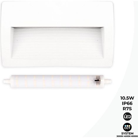 FUMAGALLI LORENZA 270 R7S 10,5W faro da parete a LED CCT per