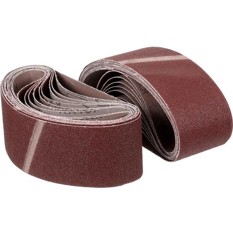 24 Pcs 4 x 21 Pouces Bande De Ponçage 40/80/120/180/240 Grains (1/5)