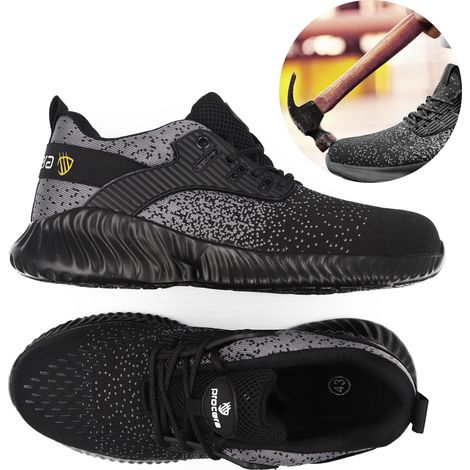 Scarpe antinfortunistiche Texo-FLY S1 grigie, taglia 39 (1/5)