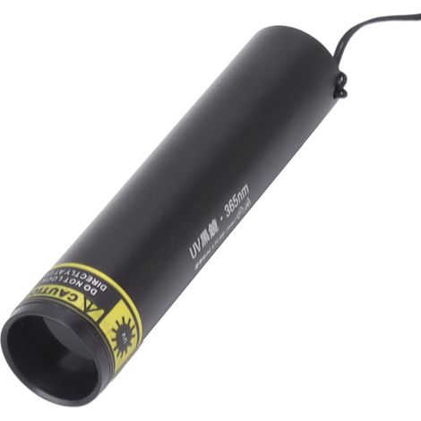 Lampe torche UV compacte 3W 365nm rechargeable USB, détecteur d'urine d'animaux domestiques (chien, chat, taches sèches)